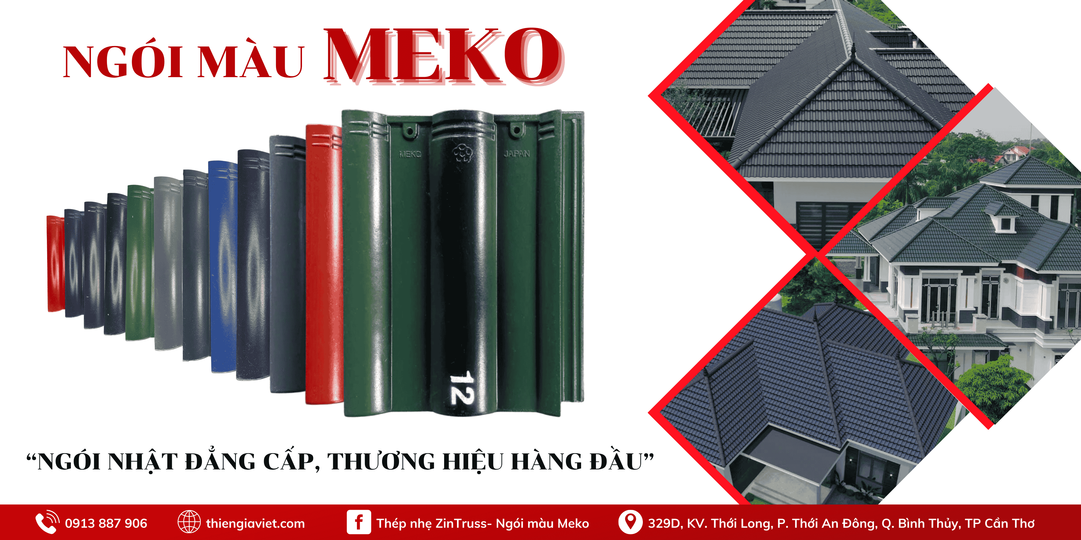 Ngói màu Meko